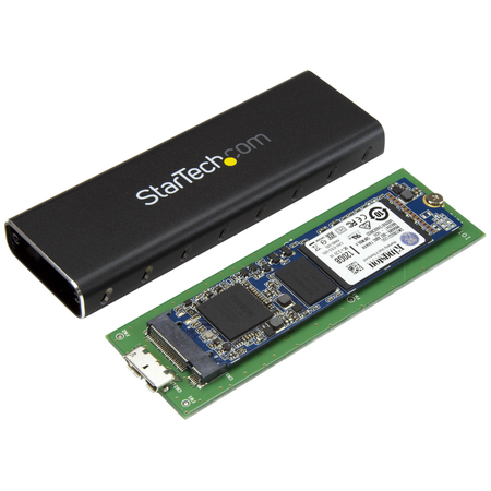 Startech.Com USB 3.0 to M.2 SATA External SSD Enclosure with UASP SM2NGFFMBU33